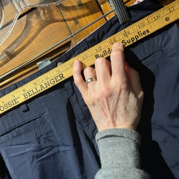 HORNY TOAD Dark Navy Nylon/Cotton Capris - Picture 3 of 8